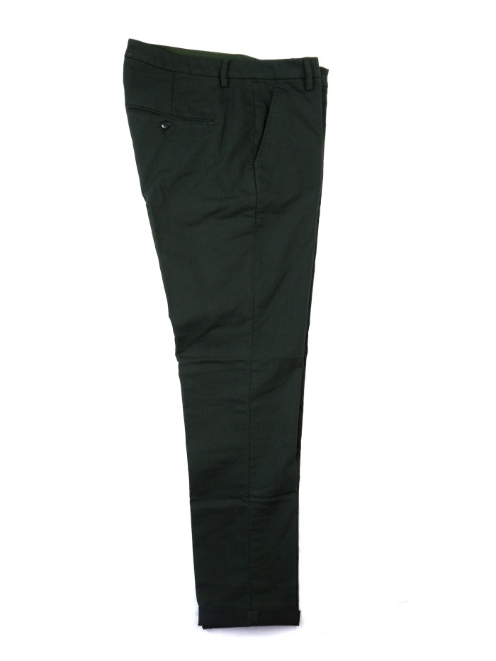 Dondup Man trousers Gaubert UP235 COL 648 Green Wood