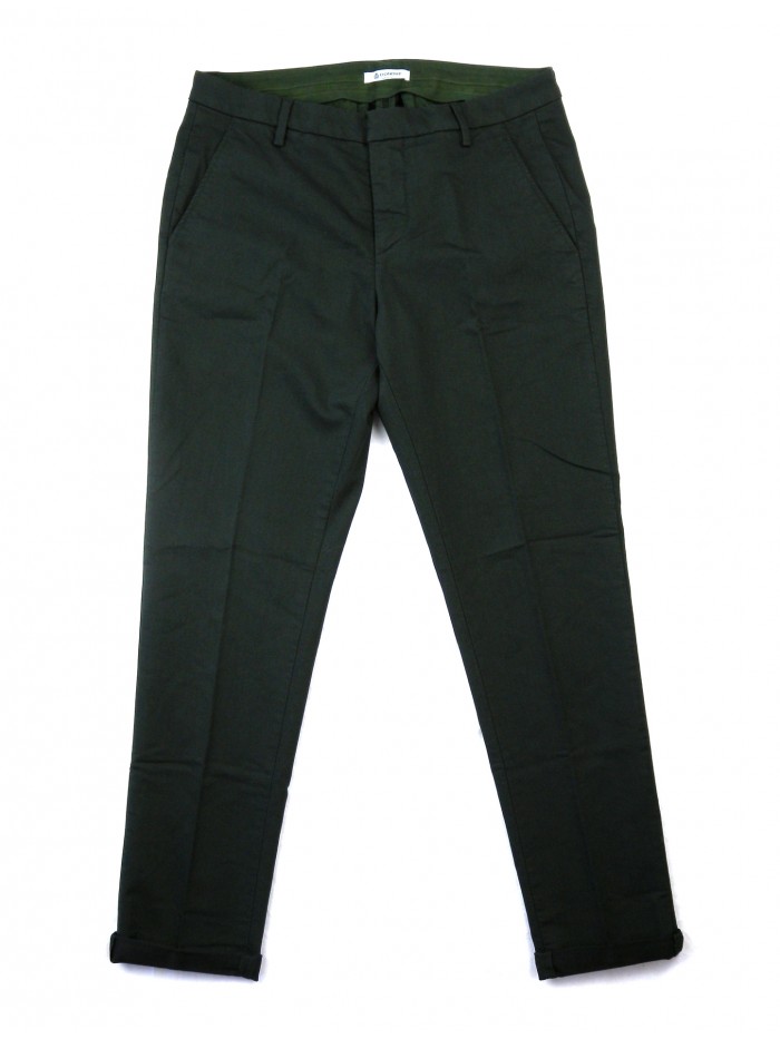 Dondup Man trousers Gaubert UP235 COL 648 Green Wood Dondup Man trousers Gaubert UP235 COL 648 Green Wood