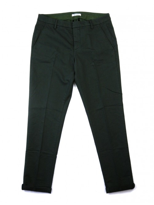 Dondup Man trousers Gaubert UP235 COL 648 Green Wood Dondup Man trousers Gaubert UP235 COL 648 Green Wood