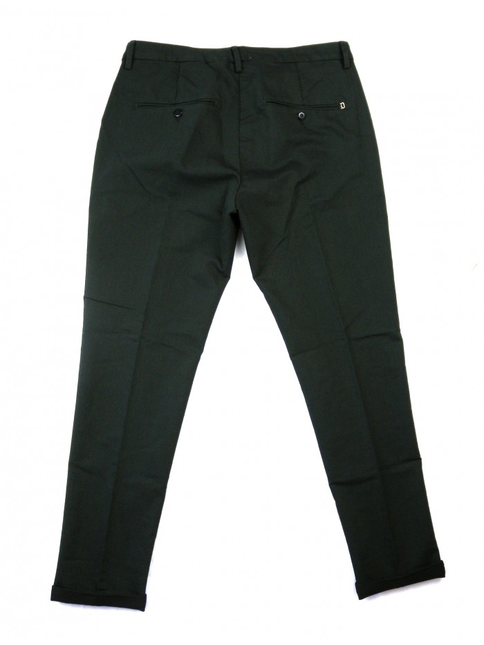 Dondup Man trousers Gaubert UP235 COL 648 Green Wood