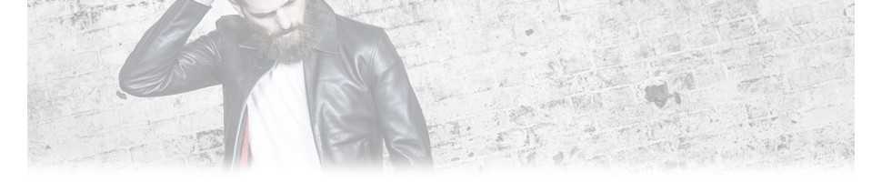 The leather jacket is a strong point in the clothing of modern man.